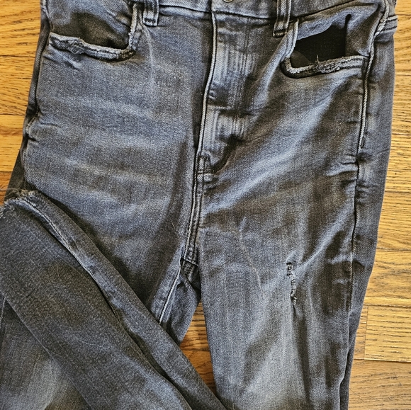American Eagle size 0 black jeans - Picture 2 of 5